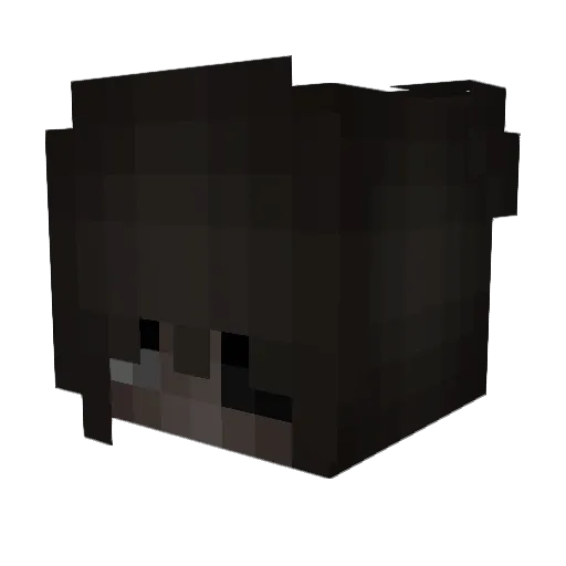 loyed27 Minecraft avatar head, 3D render