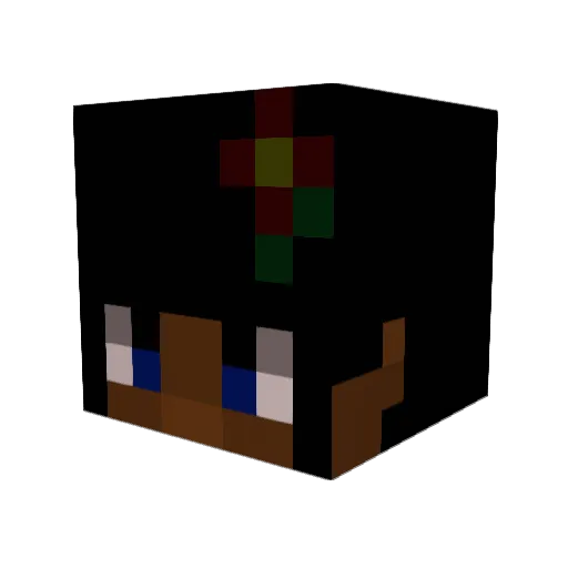 loynixy Minecraft avatar head, 3D render