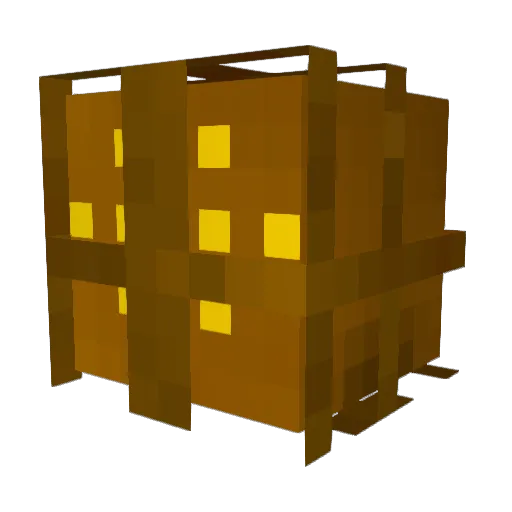 loysch Minecraft avatar head, 3D render