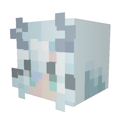 loza002 Minecraft avatar head, 3D render