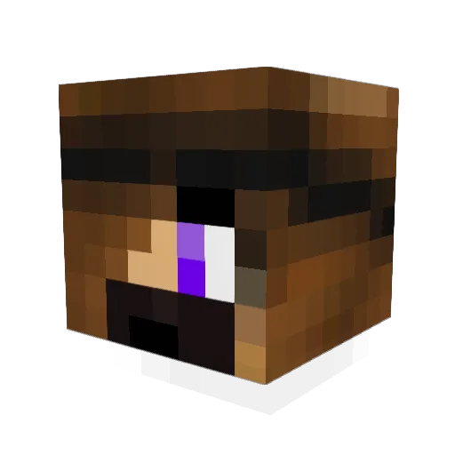 lozano314 Minecraft avatar head, 3D render
