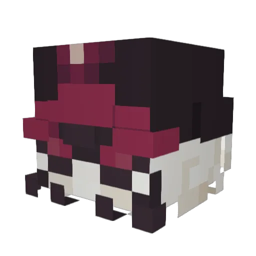 lozerx3 Minecraft avatar head, 3D render