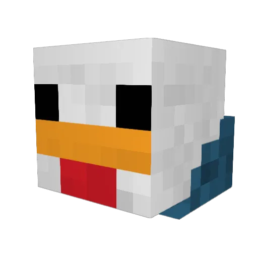 lozxi13 Minecraft avatar head, 3D render