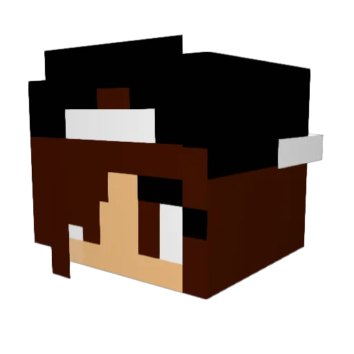 lozza131 Minecraft avatar head, 3D render