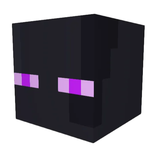 lpacker Minecraft avatar head, 3D render