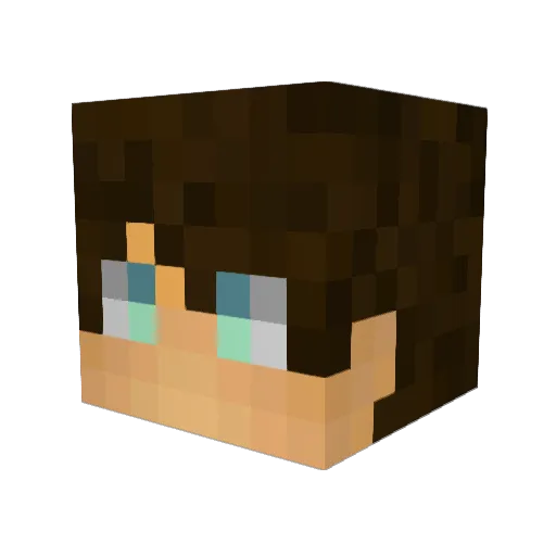 lpx26 Minecraft avatar head, 3D render