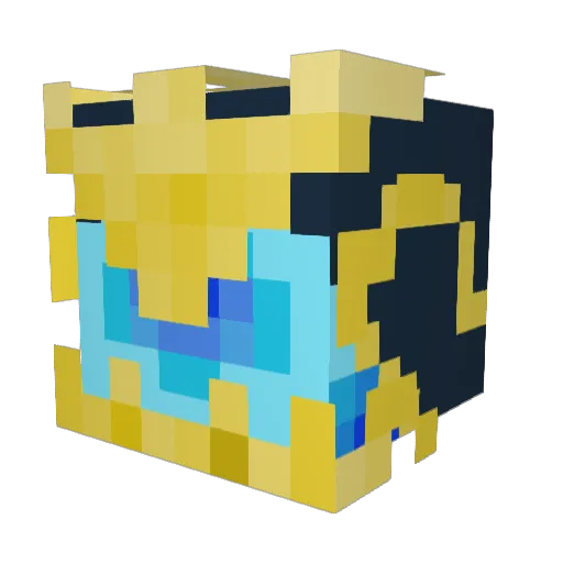 lqna72 Minecraft avatar head, 3D render