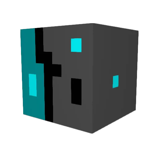 lrb6376 Minecraft avatar head, 3D render