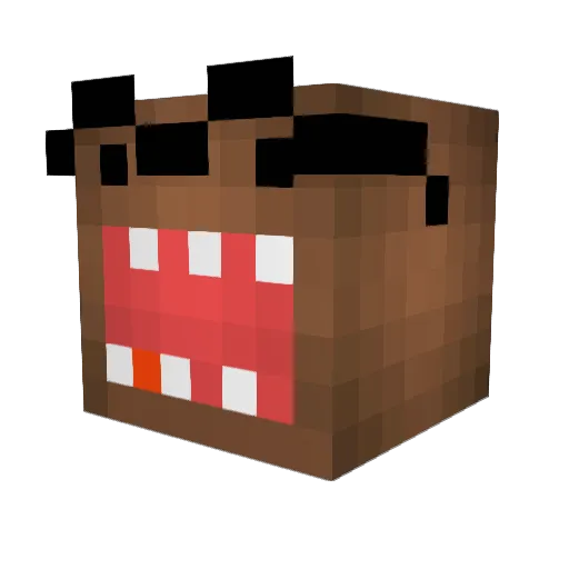 ls430 Minecraft avatar head, 3D render