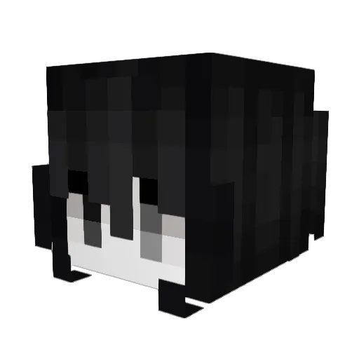 lsia3 Minecraft avatar head, 3D render