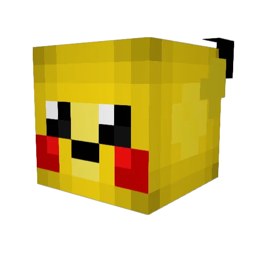 lsls01 Minecraft avatar head, 3D render
