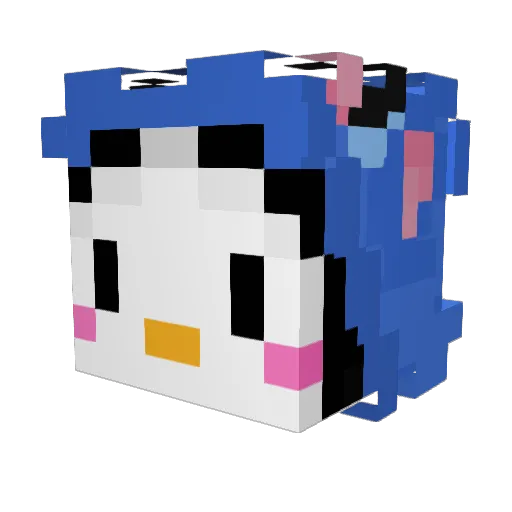 lsm2790 Minecraft avatar head, 3D render