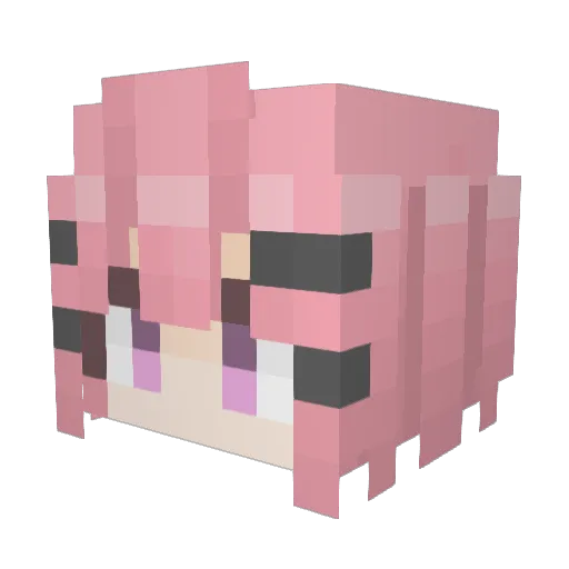lt888 Minecraft avatar head, 3D render