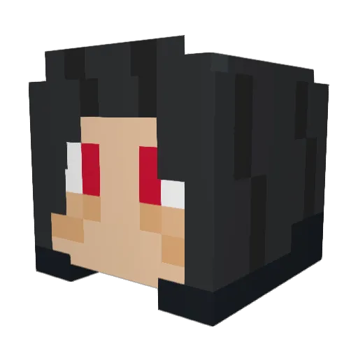 lt_riggby Minecraft avatar head, 3D render