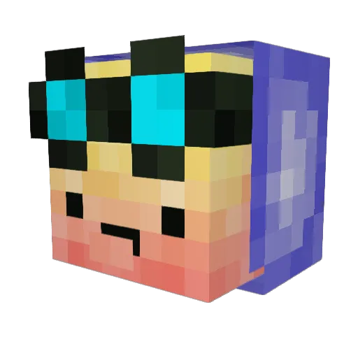 ltbminer Minecraft avatar head, 3D render