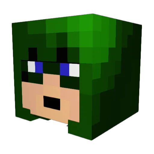 ltpssmc16 Minecraft avatar head, 3D render
