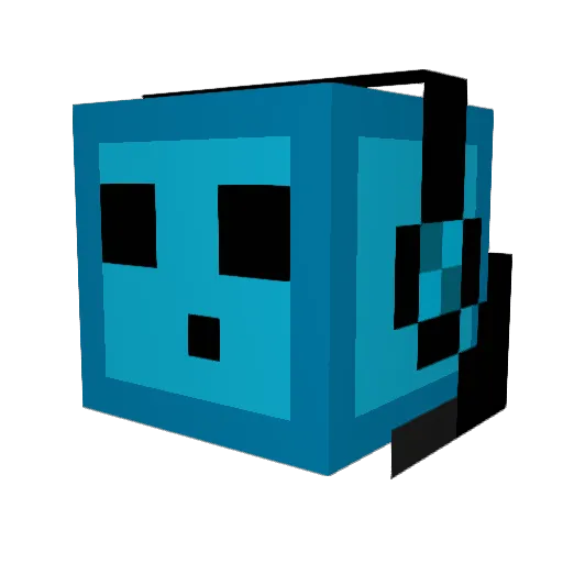 ltsHawk Minecraft avatar head, 3D render