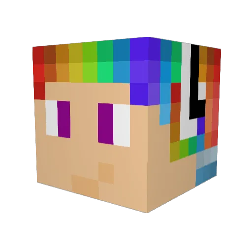 ltsRyan Minecraft avatar head, 3D render