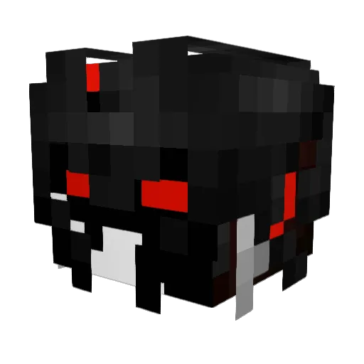 ltzSolace Minecraft avatar head, 3D render