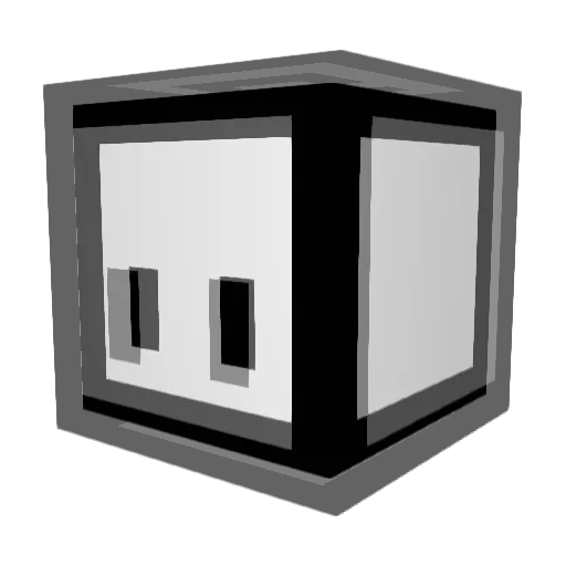 lu__you Minecraft avatar head, 3D render