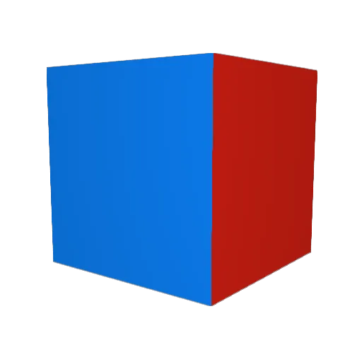 lubicrous Minecraft avatar head, 3D render