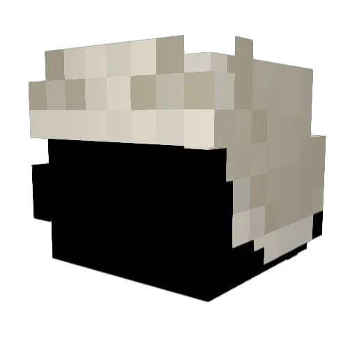 lubie_piwko1 Minecraft avatar head, 3D render