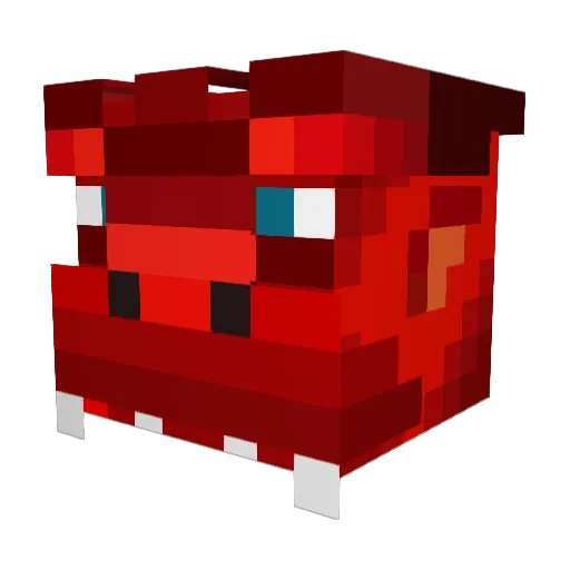 luca1001 Minecraft avatar head, 3D render