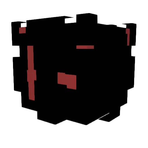 luca2229 Minecraft avatar head, 3D render