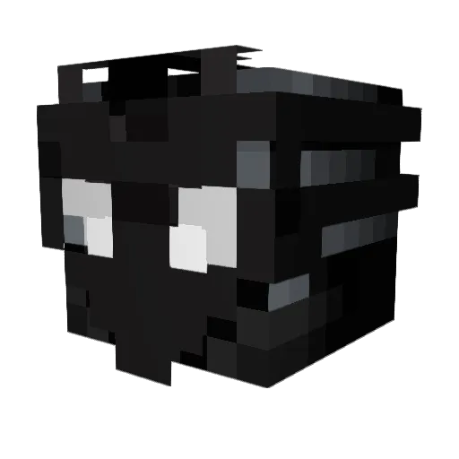 luca234567 Minecraft avatar head, 3D render