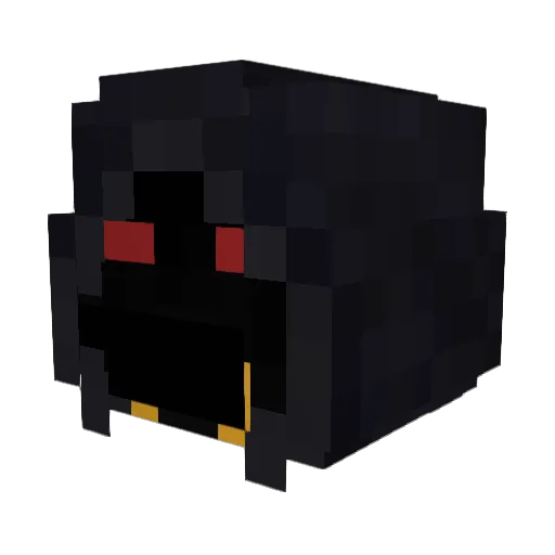 luca5532 Minecraft avatar head, 3D render