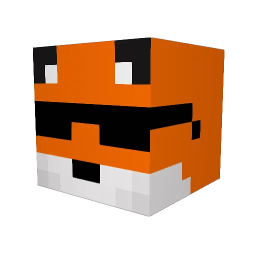 luca_2612 Minecraft avatar head, 3D render