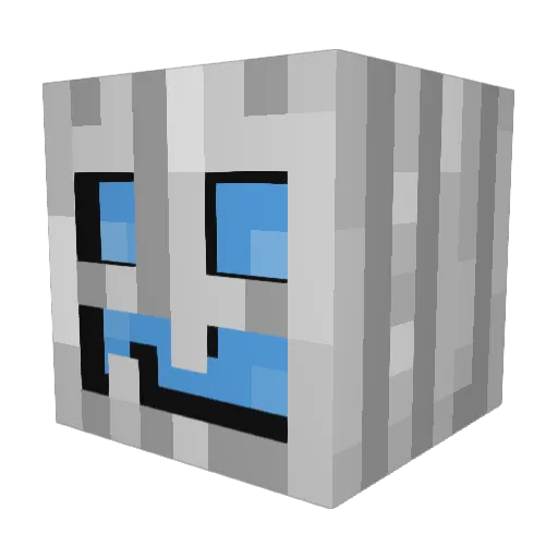 lucabrasi2011x Minecraft avatar head, 3D render