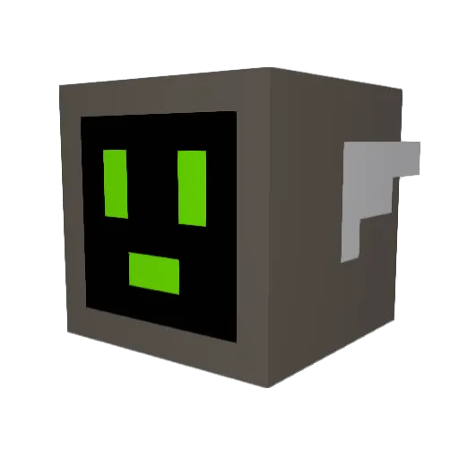 lucabucachan Minecraft avatar head, 3D render