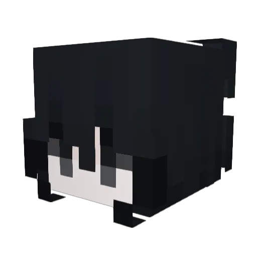 lucakyh Minecraft avatar head, 3D render