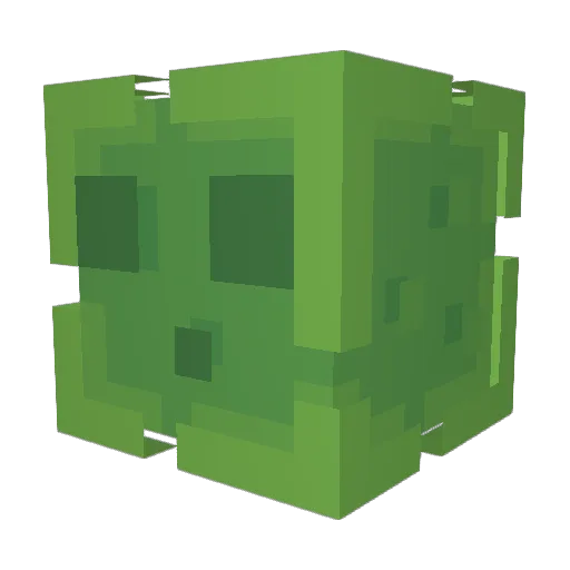 lucaley Minecraft avatar head, 3D render