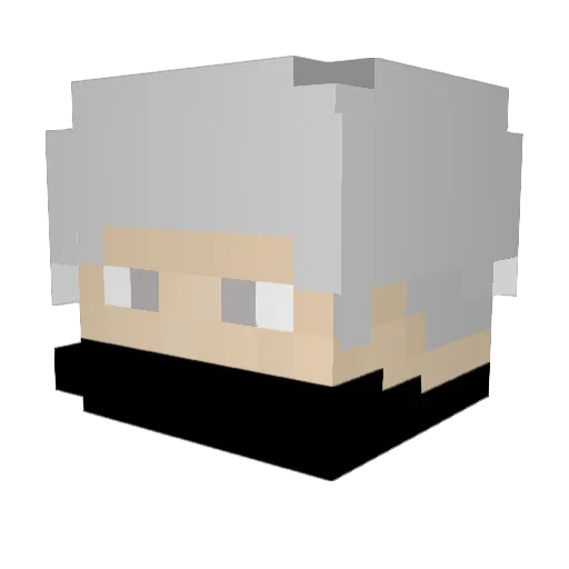lucas3533n Minecraft avatar head, 3D render