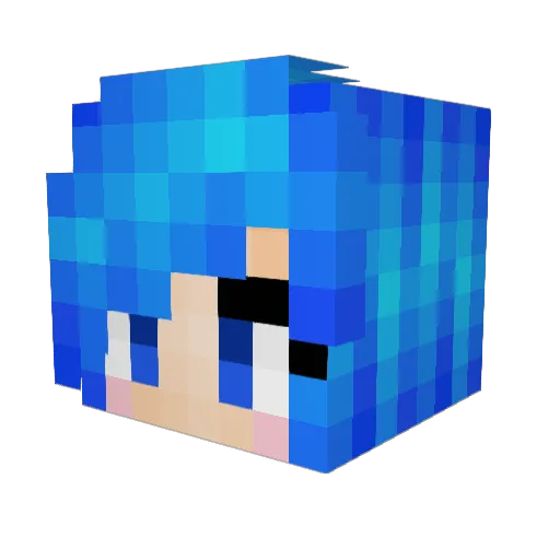 lucas_oki Minecraft avatar head, 3D render