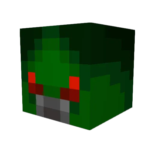 lucasb0204 Minecraft avatar head, 3D render