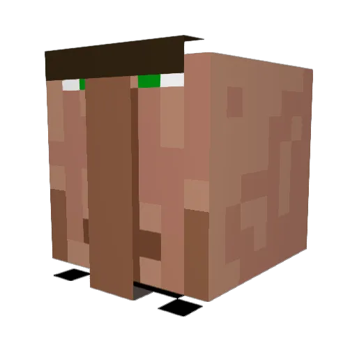 lucascrash_21 Minecraft avatar head, 3D render