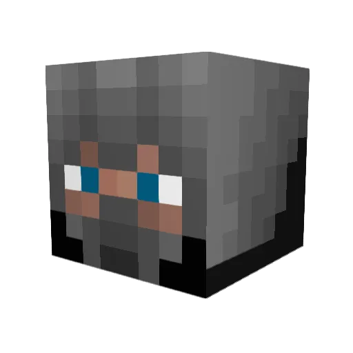 lucasfera15 Minecraft avatar head, 3D render