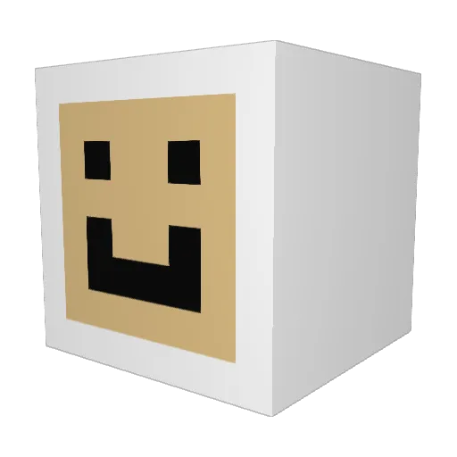 lucash2204 Minecraft avatar head, 3D render