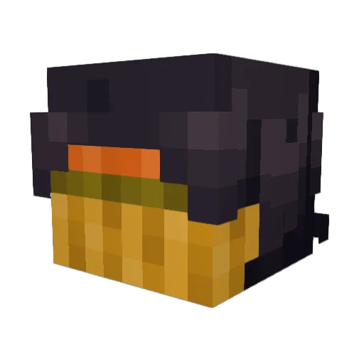 lucashpt Minecraft avatar head, 3D render