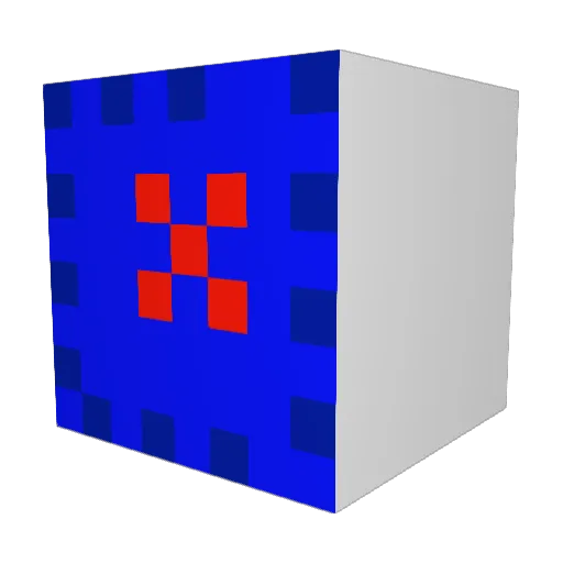 lucasivan Minecraft avatar head, 3D render