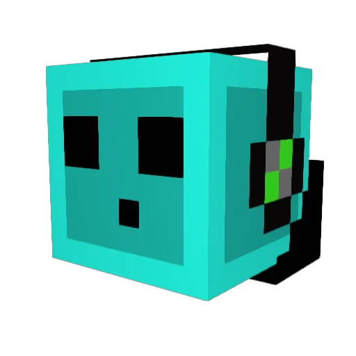 lucaspetersen123 Minecraft avatar head, 3D render