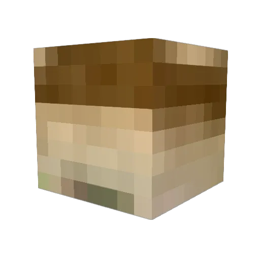 lucasportman Minecraft avatar head, 3D render