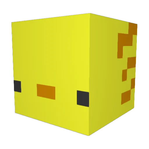 lucasskittles Minecraft avatar head, 3D render