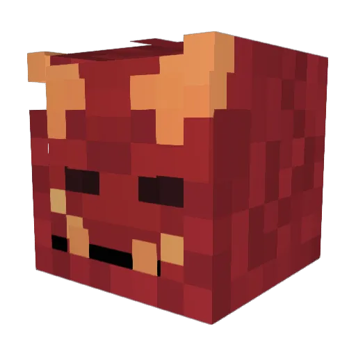 lucho666 Minecraft avatar head, 3D render