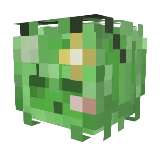 lucian79 Minecraft avatar head, 3D render