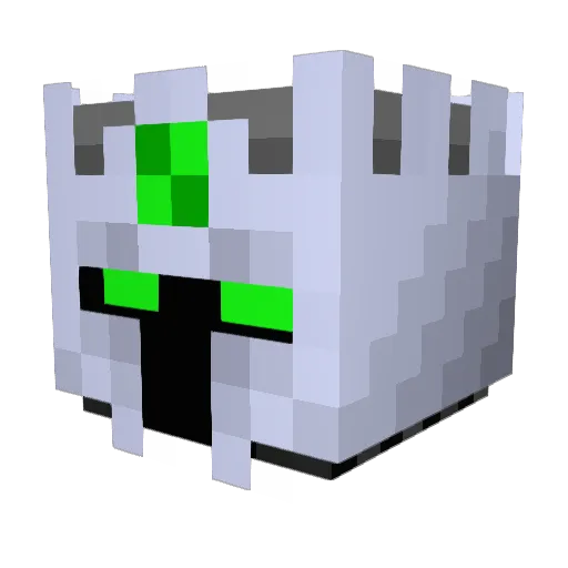 lucio__o Minecraft avatar head, 3D render
