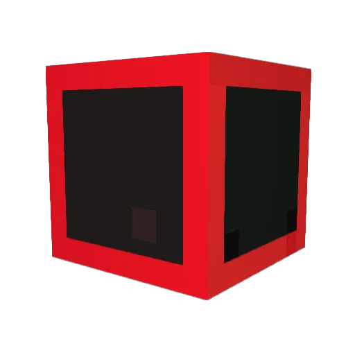 luck7777 Minecraft avatar head, 3D render